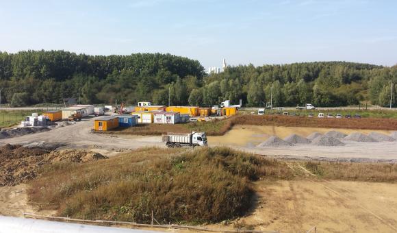 En chantier depuis quelques mois, la construction du nouveau site de 15.000m² va bon train