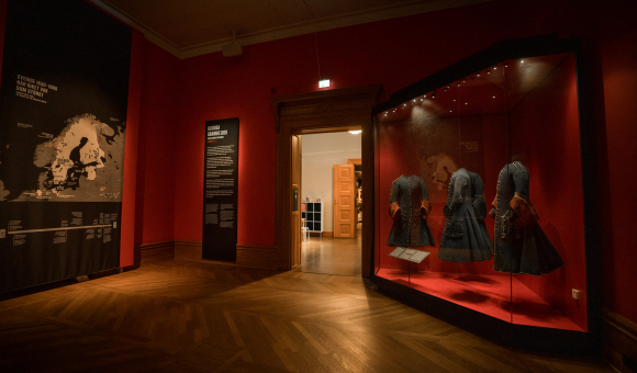 Salle consacrée aux Wallons au Musée de l’Armée à Stockholm © J. Van Belle - WBI