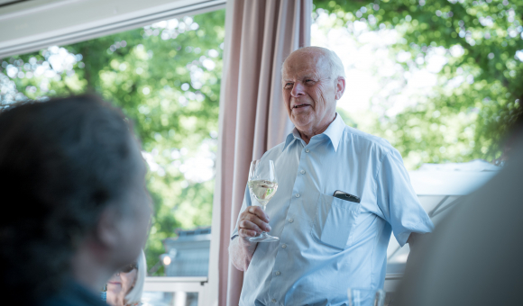 Anders Herou, Président de l’Association des descendants wallons © J. Van Belle - WBI