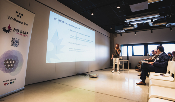 Workshop organized in 2023 as part of the MIT REAP program © J. Van Belle – WBI