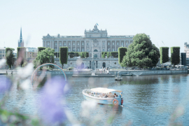 The Swedish parliament (Riksdag) in Stockholm © J. Van Belle – WBI